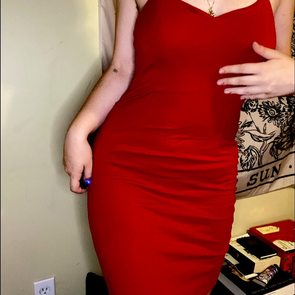 sweetheart bodycon dress - Picture 1 of 3